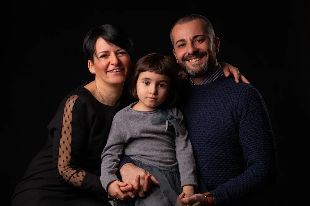 Fotografia Famiglia *azione* *cosa* *dove*